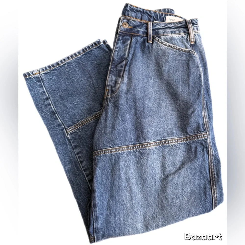COLLUSION x004 Dad Jeans | Carpenter Denim | Size 32R | - Picture 3 of 5